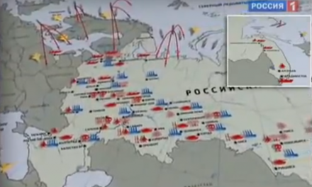 Карта ракетных ударов по россии