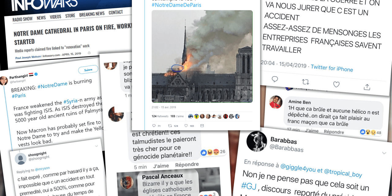 Incendie De Notre Dame Ils Dénoncent Un Complot