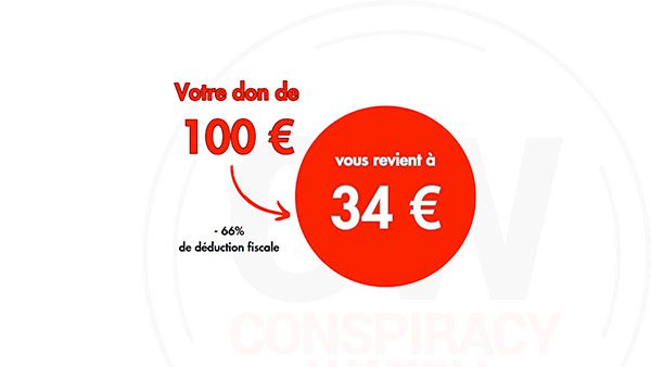 Défiscalisation : votre don de 100 € vous revient à 34 €